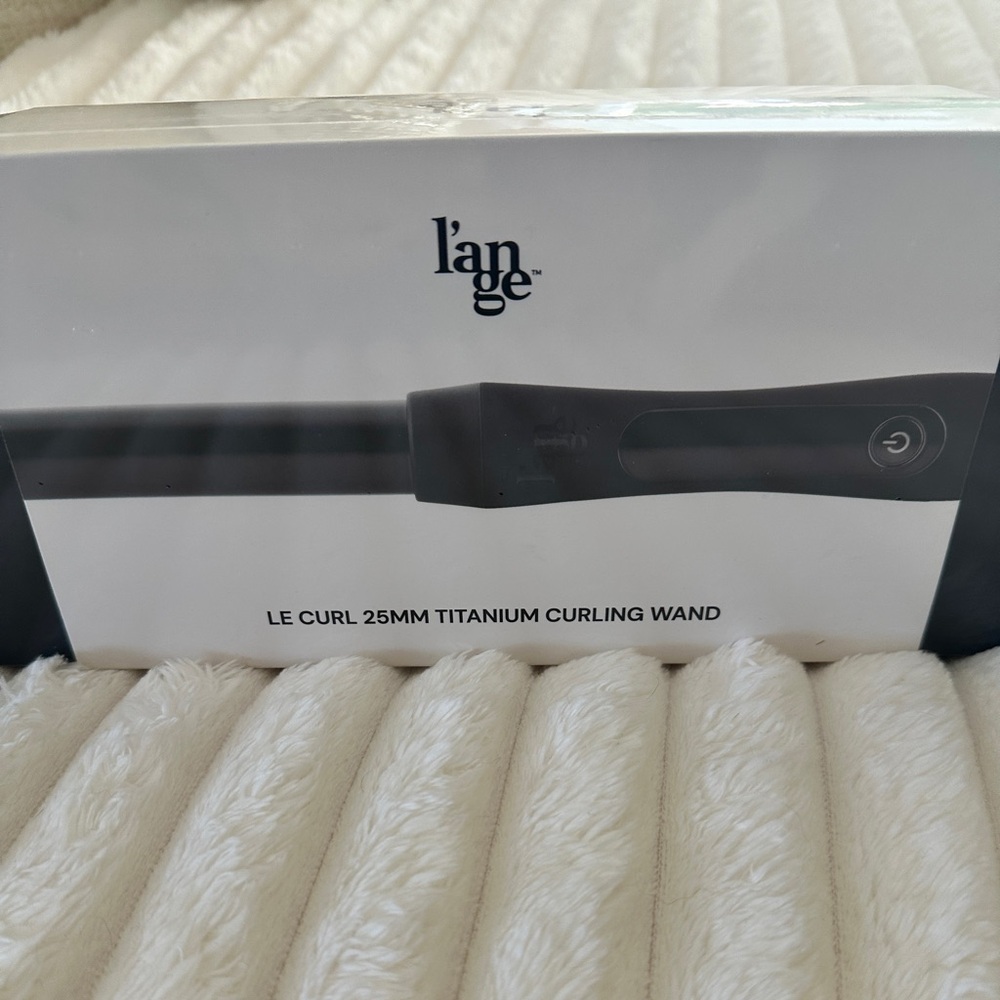 NWT Lange 25 mm Ceramic Curling Wand